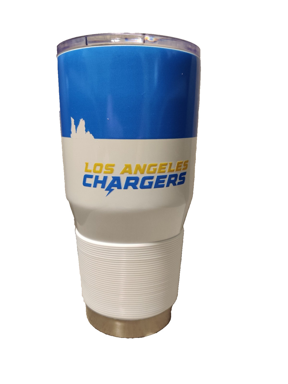 Los Angeles Chargers 30oz Stainless Tumbler - COSMETICALLY FLAWED
